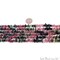 Multi Tourmaline Large Chip Beads, 34 Inch Natural Chip Strands, Drilled Strung Nugget Beads, 7-11mm, Polished, GemMartUSA (CHMT-70002)